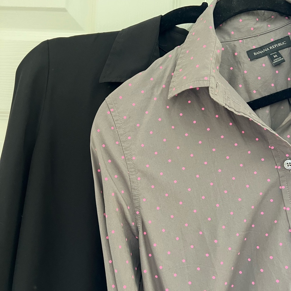 Lot of two banana republic shirts